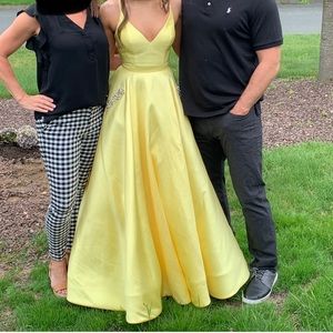Sheri Hill Prom dress. Yellow